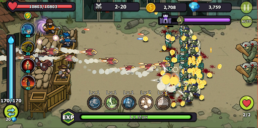 Zombie Defense: Idle Survival ekran görüntüsü