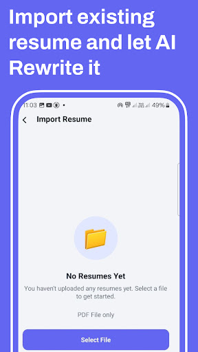 AI Resume Maker - CV Builder ekran görüntüsü