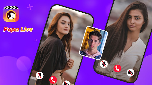 Live video call - Popa ekran görüntüsü