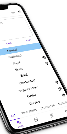 Fonts: Yazı Tiplerini Değiştir ekran görüntüsü