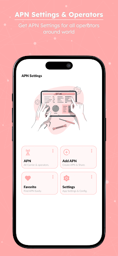 APN Settings & Operators ekran görüntüsü