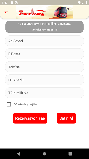 Siirt Petrol Turizm ekran görüntüsü