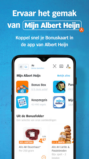 Albert Heijn supermarkt ekran görüntüsü
