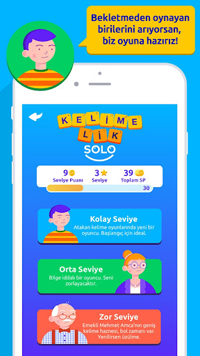 Kelimelik Solo ekran görüntüsü