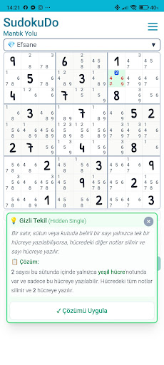 SudokuDo - Mantık Yolu ekran görüntüsü