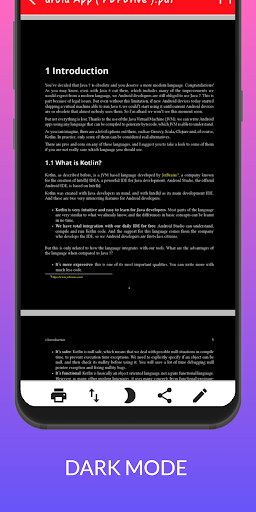 PDF Reader-pdf viewer, scanner ekran görüntüsü