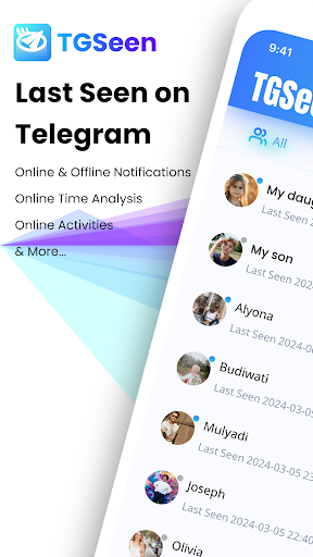 Last Seen on Telegram - TGSeen ekran görüntüsü