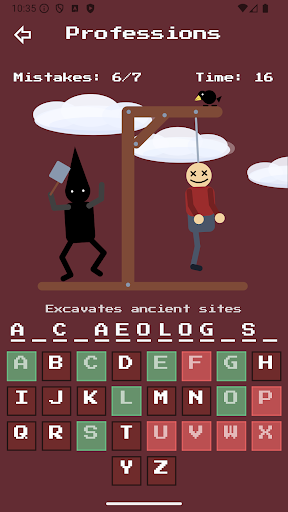 Hangman: Word Puzzle ekran görüntüsü