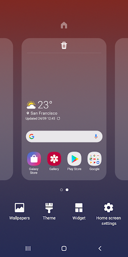 Samsung Experience Ana Ekranı ekran görüntüsü