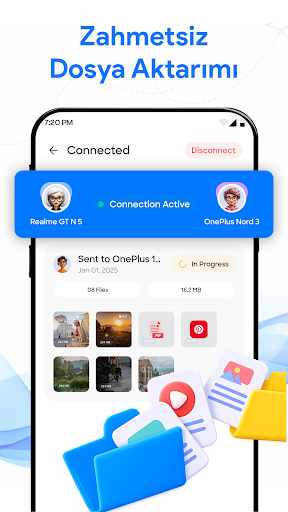 Smart Switch: Dosya Aktarımı ekran görüntüsü