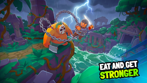 Butcher hero: hook'n'chew RPG ekran görüntüsü