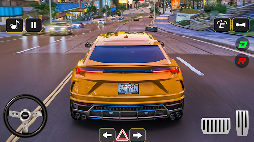 Car Driving Luxury Car Game ekran görüntüsü