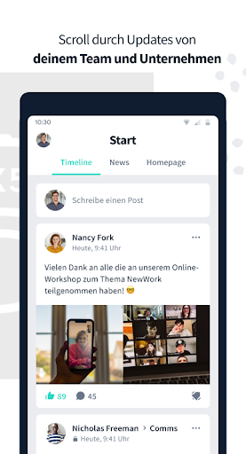 OneTeam Intranet ekran görüntüsü