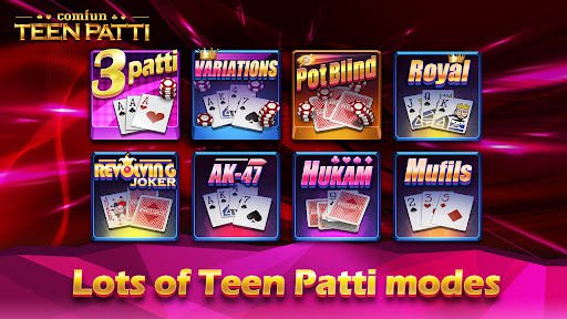 Teen Patti Comfun Card Online ekran görüntüsü
