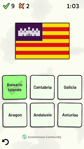 Spanish Autonomous Communities ekran görüntüsü