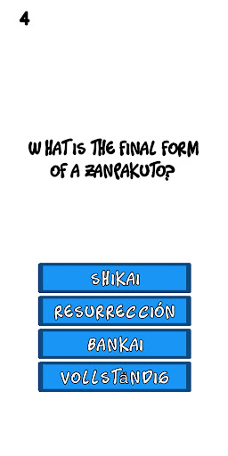 Bleach Quiz ekran görüntüsü