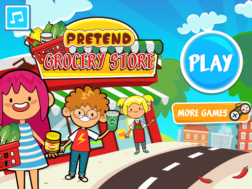 My Pretend Grocery Store Games ekran görüntüsü
