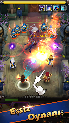 Hyper Heroes: Marble-Like RPG ekran görüntüsü