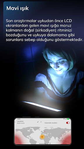 Twilight: Mavi ışık filtresi ekran görüntüsü