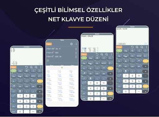 HiEdu he-36X Hesap Makinesi ekran görüntüsü