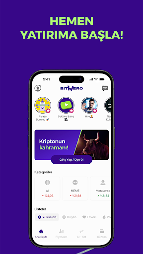 BitHero: Kripto Para Borsası ekran görüntüsü