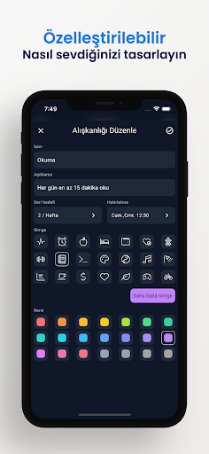 Habit Tracker - HabitKit ekran görüntüsü