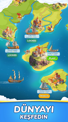 Ship Master: Port Match-3 Game ekran görüntüsü