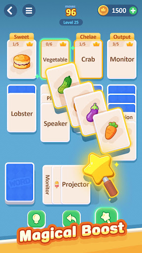 Word Sorta Solitaire ekran görüntüsü