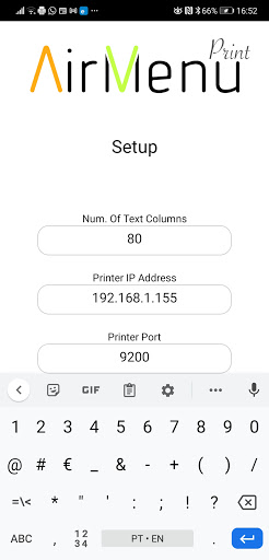 AirMenu Print ekran görüntüsü