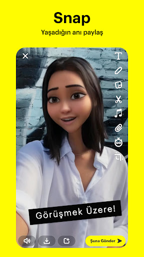 Snapchat ekran görüntüsü