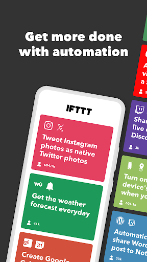 IFTTT - Automate work and home ekran görüntüsü
