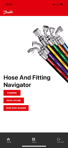 Hose & Fitting Navigator ekran görüntüsü
