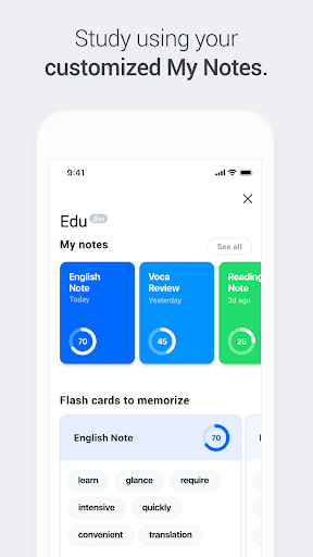 Naver Papago - AI Translator ekran görüntüsü