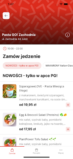Pasta GO! ekran görüntüsü