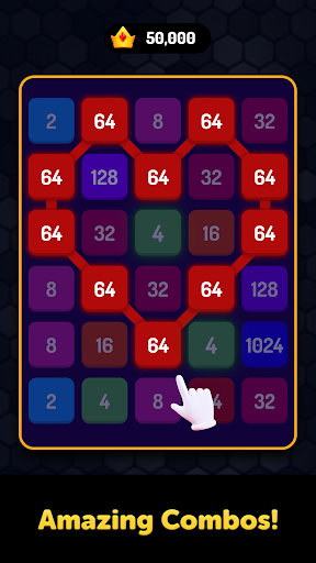 2248 Numbers Merge: Two Square ekran görüntüsü