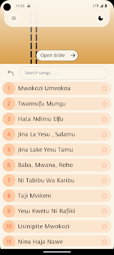 Waaminio Songs + Biblia ekran görüntüsü