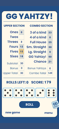 Play Yahtzy ekran görüntüsü