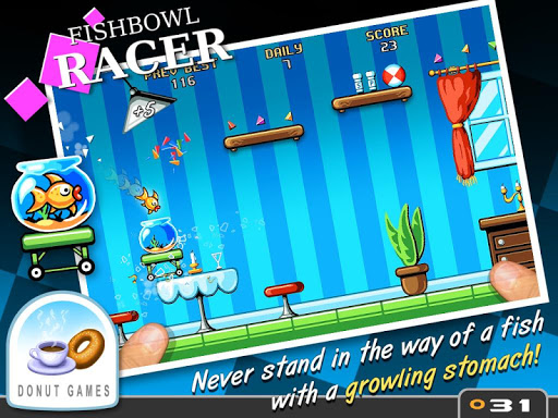Fishbowl Racer ekran görüntüsü