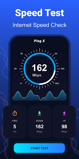 PingX: Internet Speed Test ekran görüntüsü