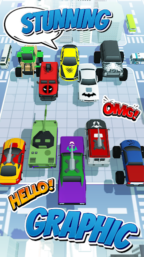 Superhero Car Merge Battle ekran görüntüsü