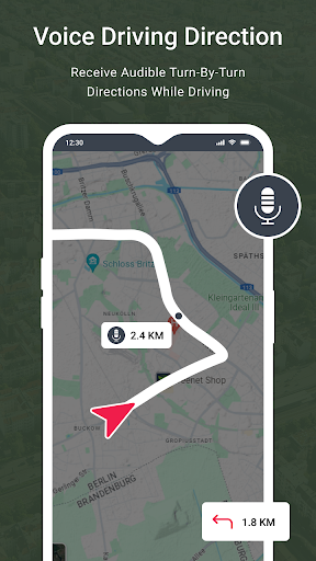 Voice GPS & Driving Direction ekran görüntüsü