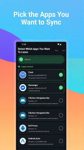 Share Notification ekran görüntüsü
