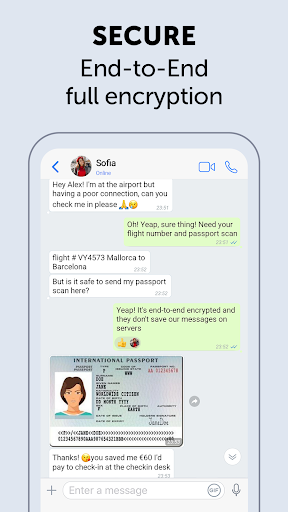 Zangi Private Messenger ekran görüntüsü