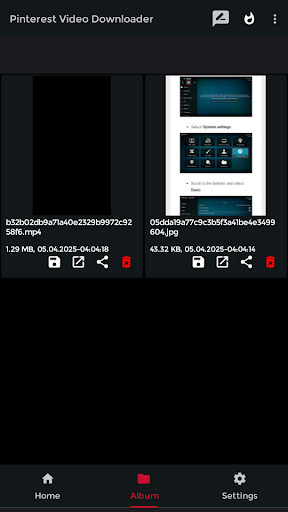 Pinterest Video Downloader ekran görüntüsü