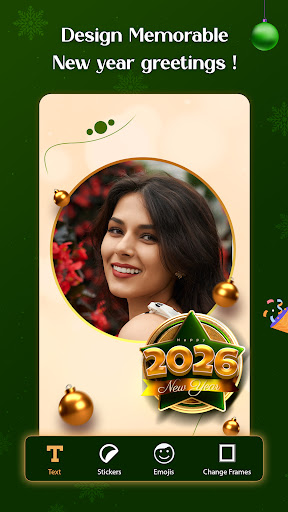 NewYear PhotoFrames & Cards ekran görüntüsü