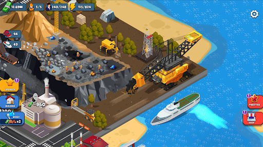 Ship Factory Idle Tycoon ekran görüntüsü