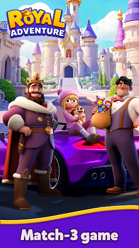 Royal Adventure - Match 3 Game ekran görüntüsü