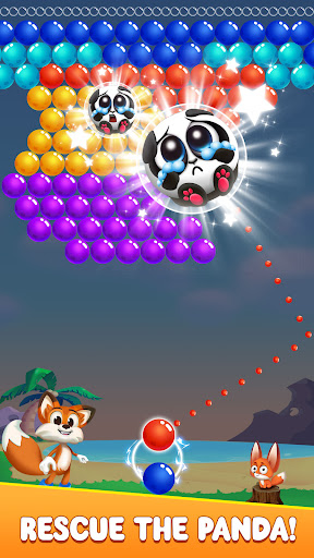 Bubble Shooter: Rescue Panda ekran görüntüsü