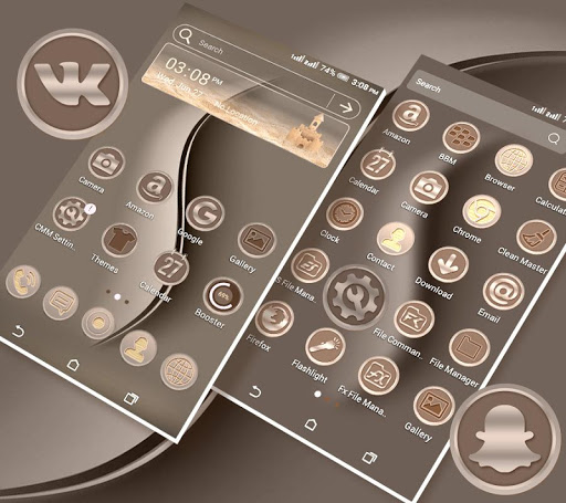 Clean Launcher Theme ekran görüntüsü