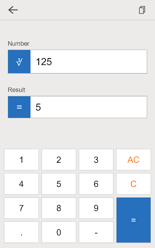 Cube Root Calculator ekran görüntüsü